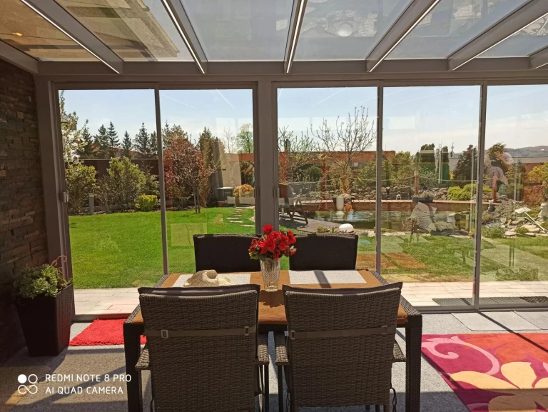 Hliníková pergola ROBUST + zasklení STANDARD - Blansko